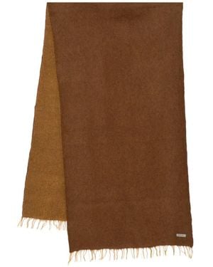 NORLHA Overfelt Feather Ripples Scarf - Brown