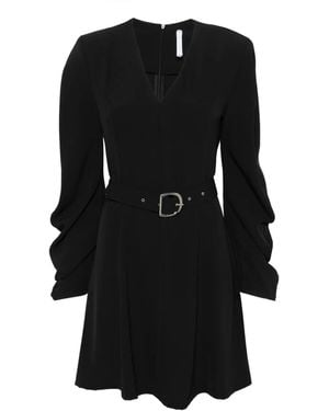 Imperial Belted dress - Schwarz