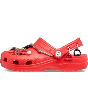 Crocs™ X Karol G Classic "Flame" Sandals - Red