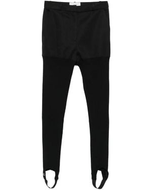 Coperni Hoch sitzende Hose - Schwarz