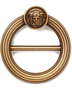 Versace Anello Per Foulard Medusa '95 - Metallizzato