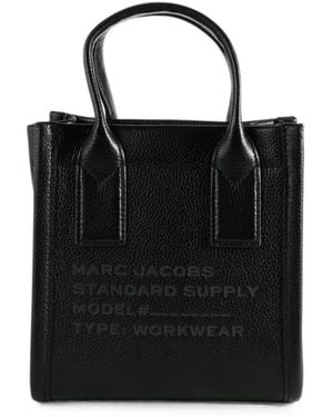Marc Jacobs Bolso Shopper The Tote Bag De Piel Granulada - Negro