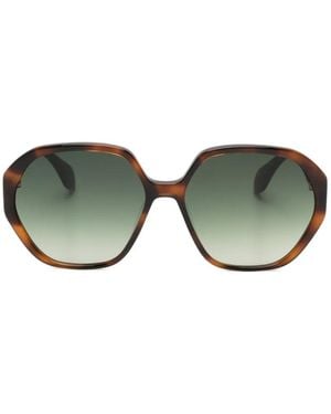 Gigi Studios Lunettes De Soleil Lorien À Monture Géométrique - Vert