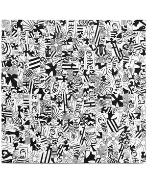 Chrome Hearts Multi-element scarf - Weiß