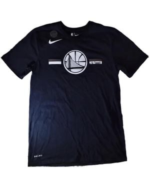 Nike Nba Gs Warriors Dri‑Fit Essential T-Shirt - Blue