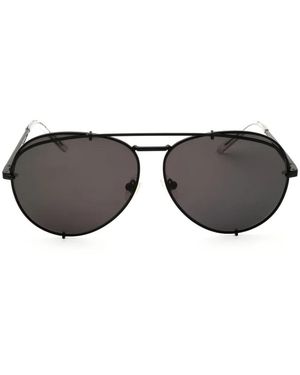 DIFF Koko Pilot-Frame Sunglasses - Black