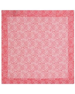 Vivienne Westwood Graffiti Logo-Monogrammed Scarf - Pink