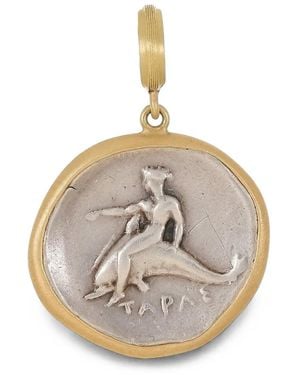 LEIGH MAXWELL Calabrian Dolphin Pendant Necklace - Metallic
