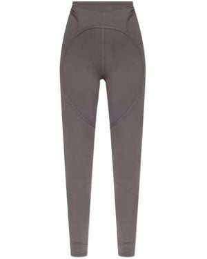 adidas By Stella McCartney Heart-Shaped Panel Leggings - Gray