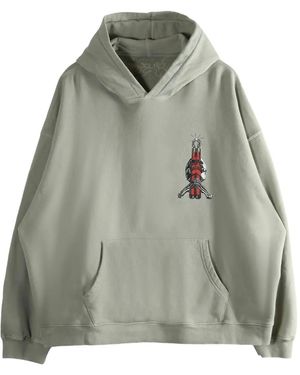D-R-G-N Graphic-Print Hoodie - Green