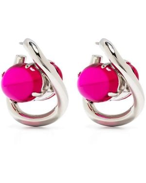 Marni Klassische Creolen - Pink