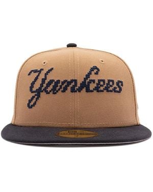 KTZ X New York Yankees 59Fifty Classic -Bit Cap - Brown