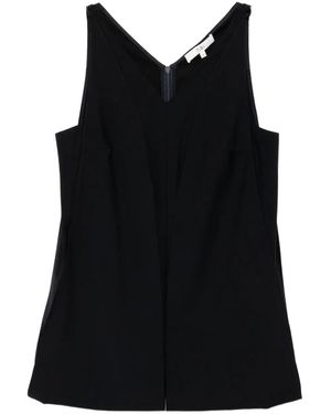 Tibi Paneled Tunic - Black