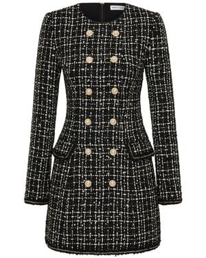 Rebecca Vallance Robe-Blazer Courte Meringue - Noir