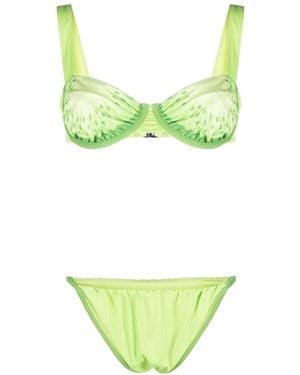 House Of Sunny Presse Bikini Set - Green