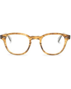 Garrett Leight Evan Brille Mit Vollem Gestell - Mettallic