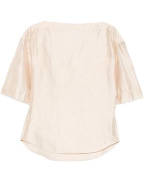 Filippa K Short-Sleeve Blouse - White