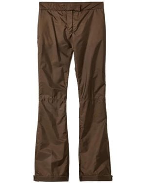 Miu Miu Pantalon De Ski À Empiècements Contrastants - Brown