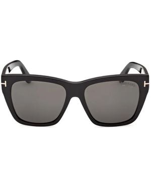Tom Ford Lunettes De Soleil À Monture Carrée - Gris