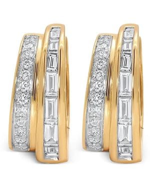 Sara Weinstock 18K Papua Diamond Earrings - Metallic