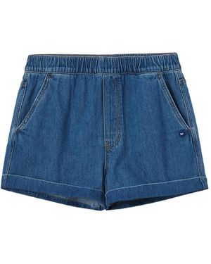 Chocoolate Short À Patch Logo - Blue