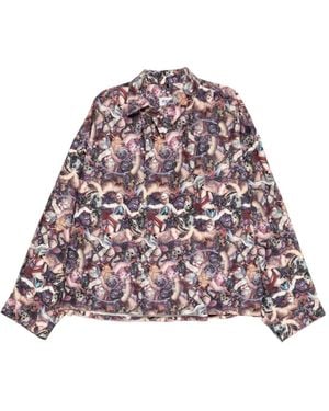 Kidill Chemise À Imprimé Graphique - Purple