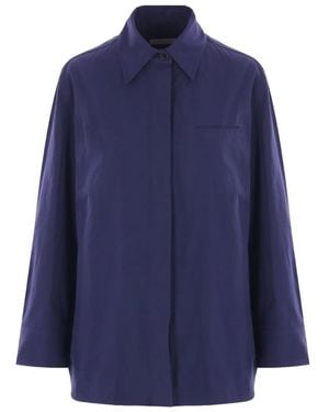 Alberto Biani Chemise À Poche Poitrine - Bleu