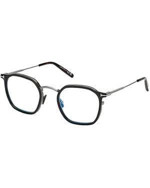 Tom Ford Gafas Con Montura Redonda - Blanco