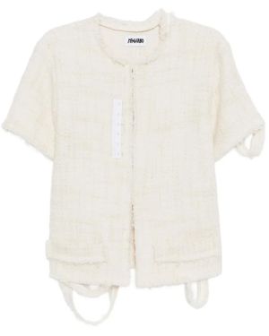 Magliano Bouclé Jacket - White