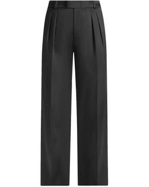 Manière De Voir Pantalon Julie En Satin À Plis - Black