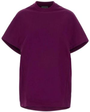 Balenciaga Oversized cotton T-shirt - Lila