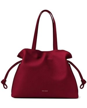 Esin Akan Large Emma Leather Tote Bag - Red