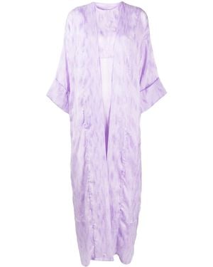 Bambah Isabella Kaftan Dress Set - Purple