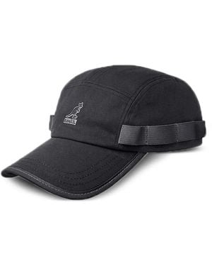 Kangol Logo-Detail Baseball Cap - Black