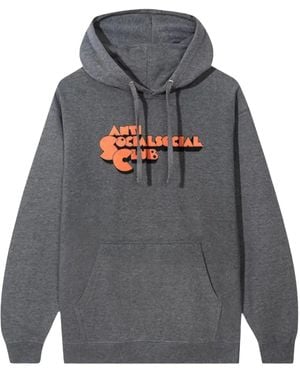 ANTI SOCIAL SOCIAL CLUB Hoodie Clamps - Gris