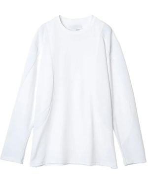 Yoshio Kubo Segment Panelled T-Shirt - White