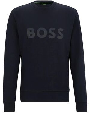 BOSS ロゴ スウェットシャツ - ブルー