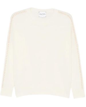 Kujten Amelina Sweater - White