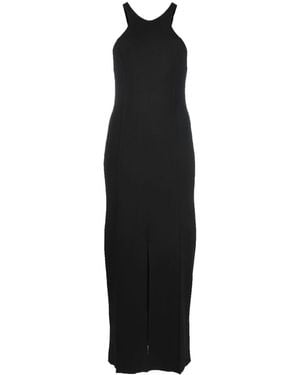 Nanushka Sleeveless Fitted Midi Dress - Black