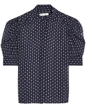 FRAME Patterned Shirt - Blue