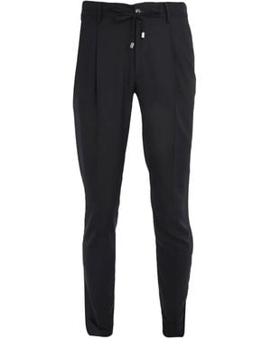 Luigi Borrelli Napoli Pleated Drawstring Trousers - ブルー