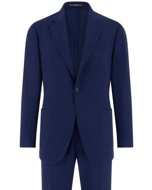BOGGI Pak Met Enkele Rij Knopen - Blauw