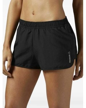Reebok Logo-Detail Shorts - Black