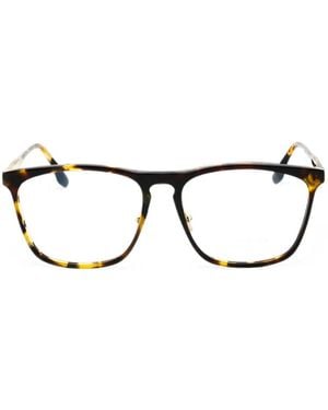 Victoria Beckham Square-Frame Glasses - Black