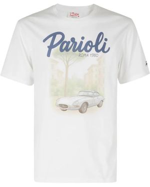 MC2 Saint Barth Graphic-Print Denver T-Shirt - White
