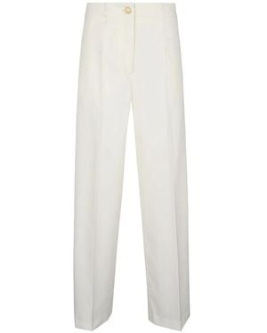 Erika Cavallini Semi Couture Twill Trousers - White