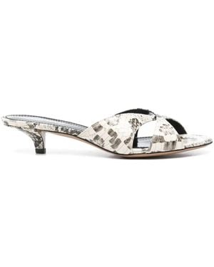 Paris Texas 35Mm Laila Sandals - White