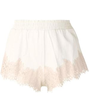Fenty Lace Trim Sleepwear Shorts - Natural