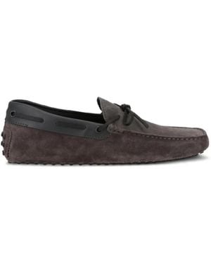 Tod's Mocassini Da Barca Gommino - Bianco