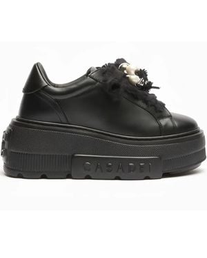 Casadei Nexus Platform Trainers - Black